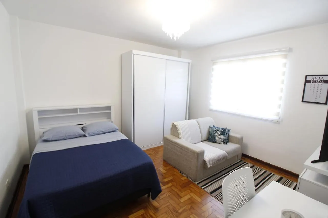 Kitnet Mobiliada - 28M² - Na Chacara Santo Antonio Appartement São Paulo Brazilië